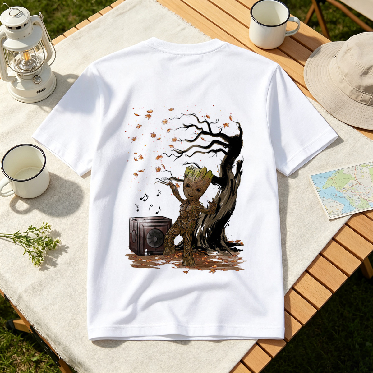 Guardians of the Galaxy - Groot Dancing with Music - Tee