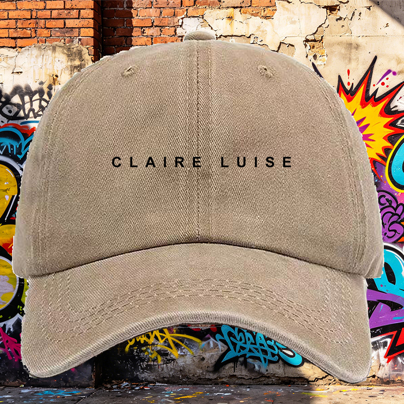 Men's Printed Washed Cap with 