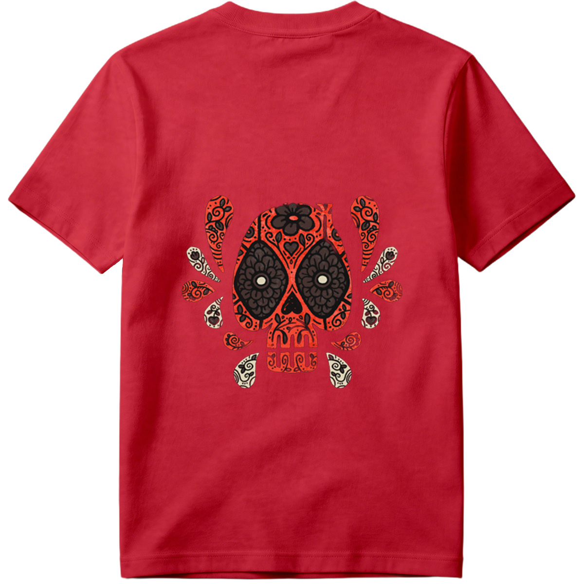 Day of the Dead Sugar Skull Design - Tee