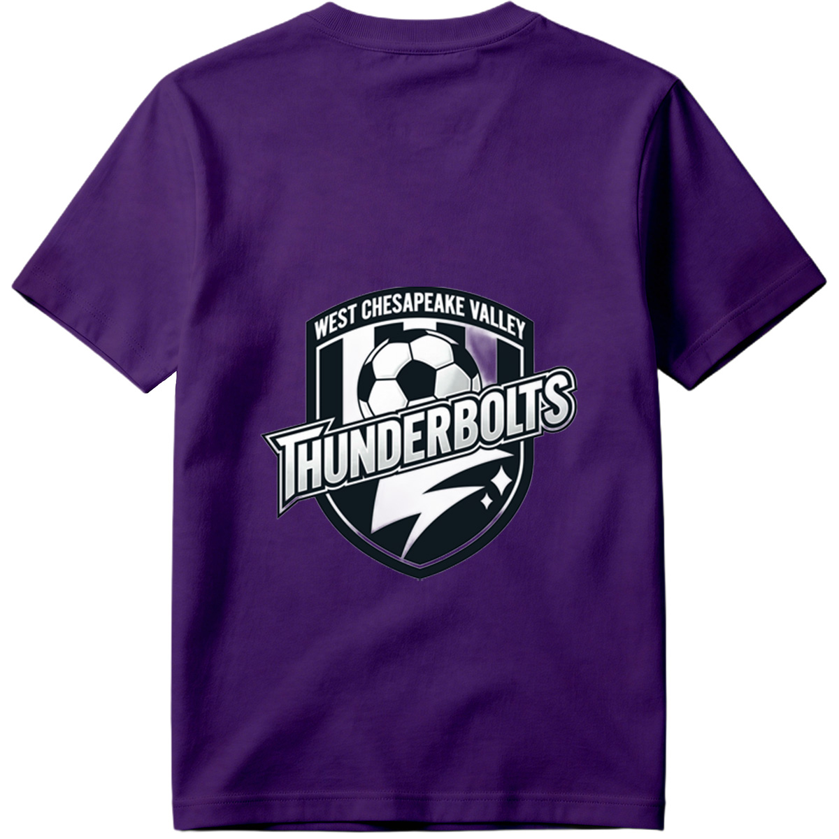 West Chesapeake Valley Thunderbolts Soccer Team Logo - Tee