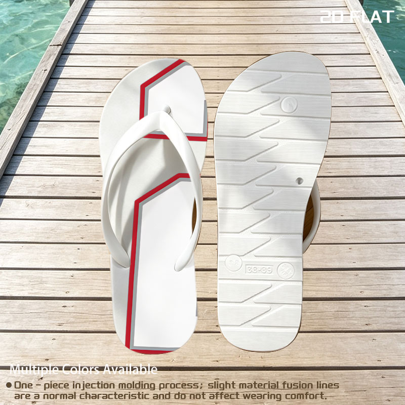 Number 12 in White with Red Outline on Dark Background -  flip-flops