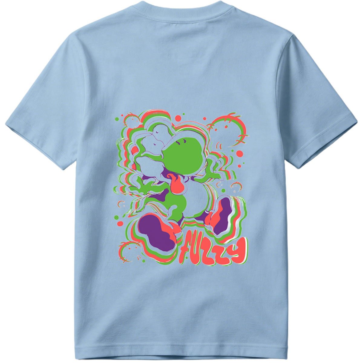Yoshi Fuzzy Art Design - Tee
