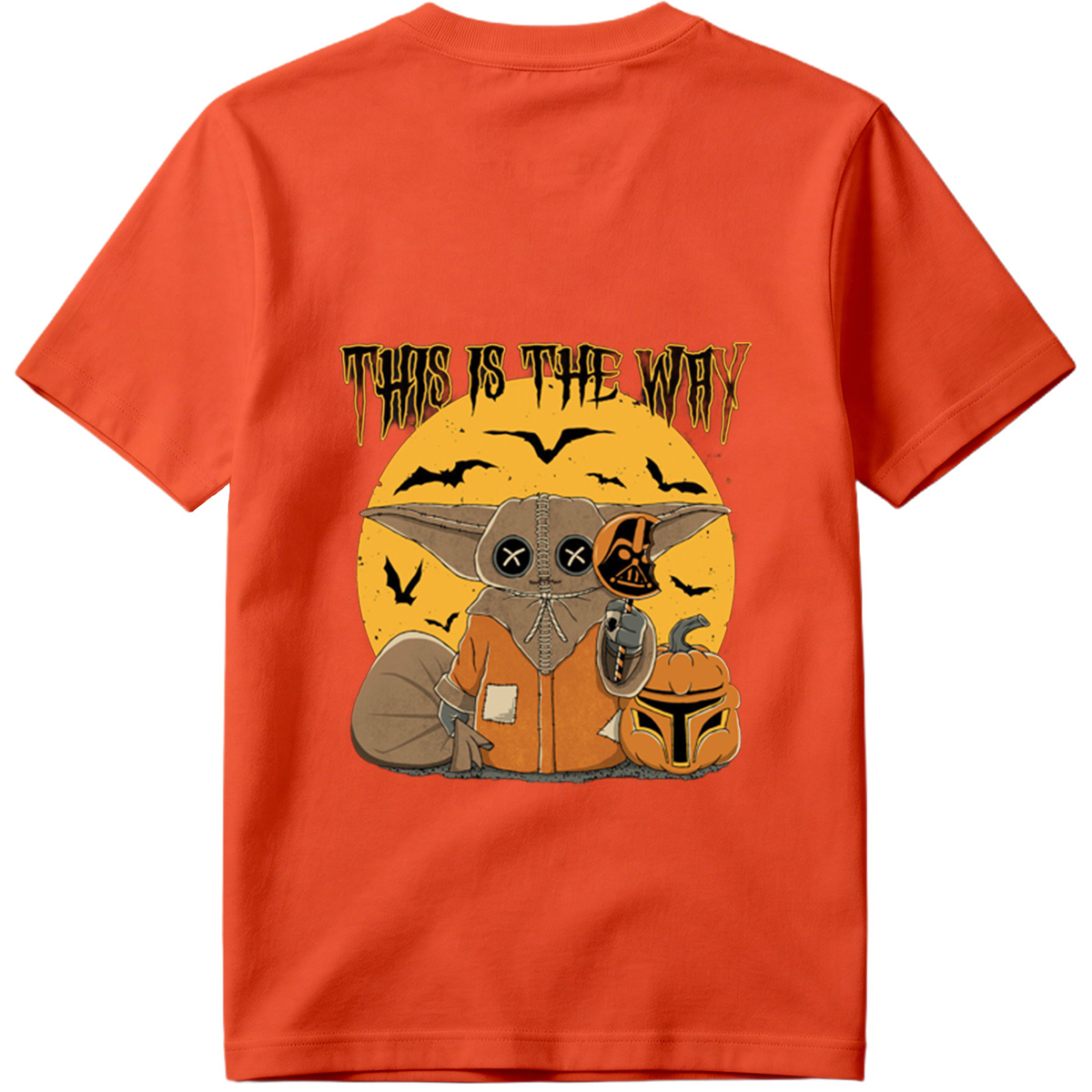 This Is The Way - Baby Yoda Halloween Star Wars Art - Tee