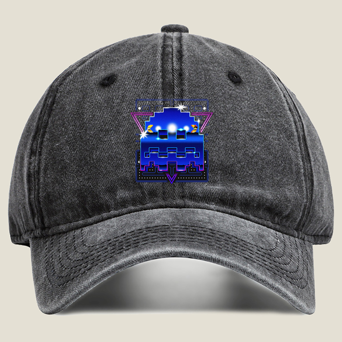 Super Mario Galaxy: Bowser's Cosmic Challenge - Washed Denim - Baseball Cap