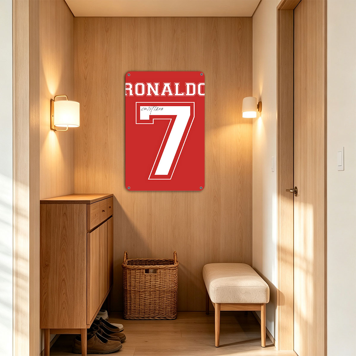 Ronaldo 7 - Cristiano Ronaldo Jersey Design - painting