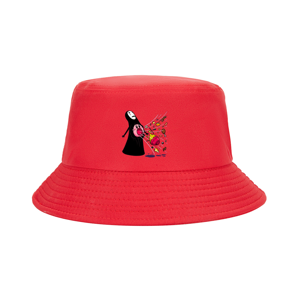No-Face and Kirby: Food Explosion - Fisherman's Hat