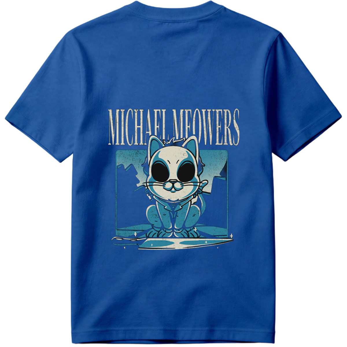 Michael Meowers Cat Character Design - Tee