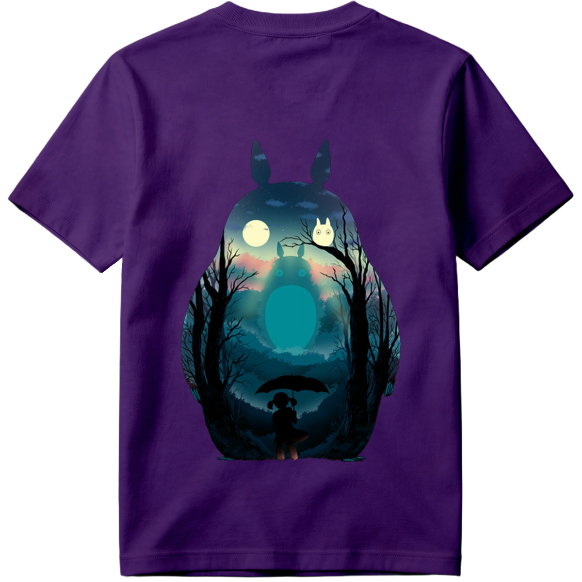 Totoro and the Moonlit Forest - Tee
