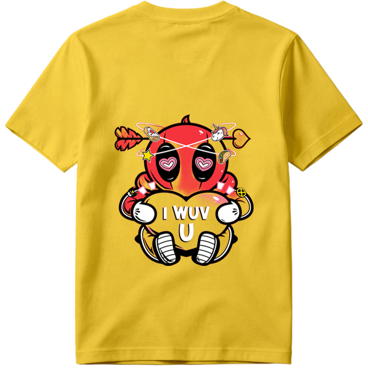 Deadpool I Wuv U - Tee