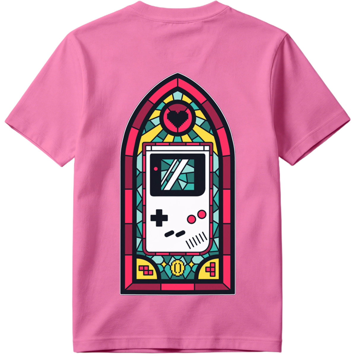 Stained Glass Game Boy - Tee