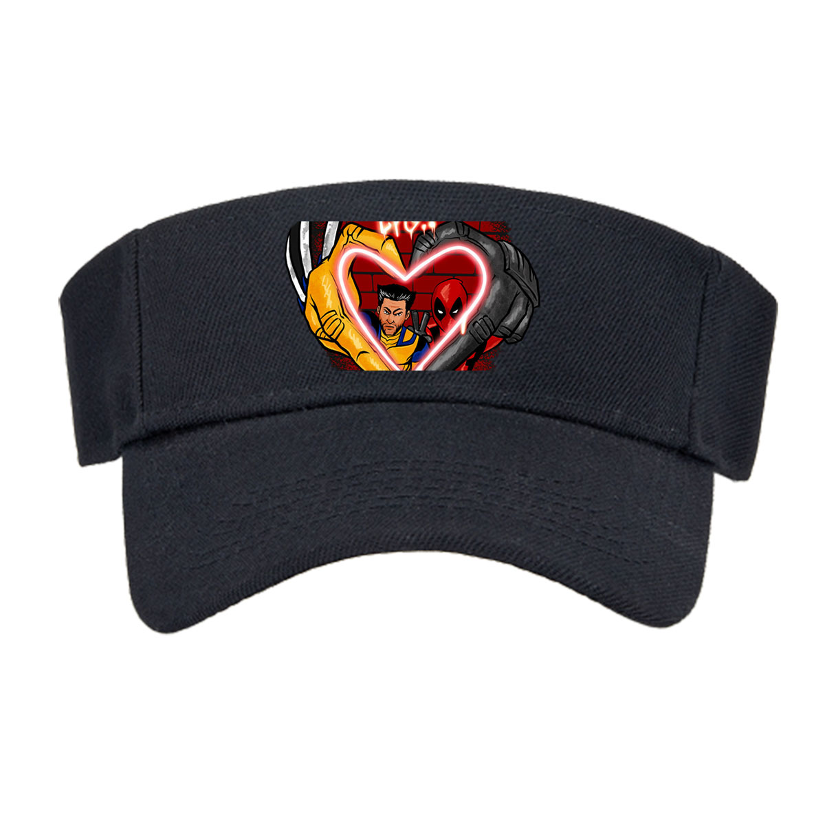 Wolverine and Deadpool Form Heart with 