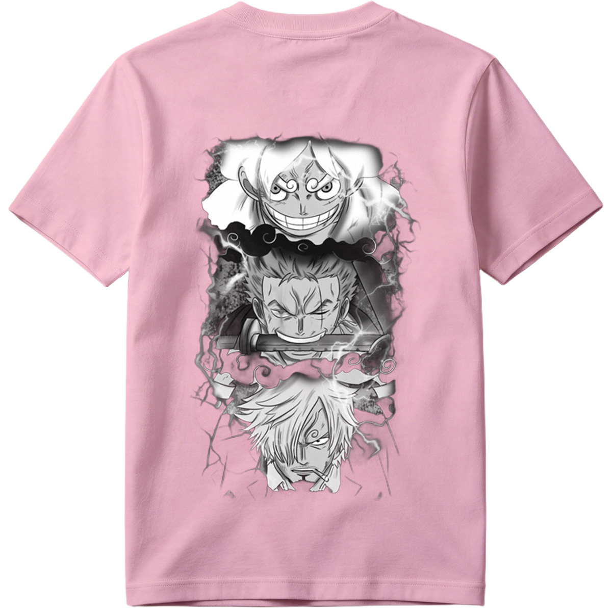 One Piece: Crocodile, Zoro, and Sanji - Tee