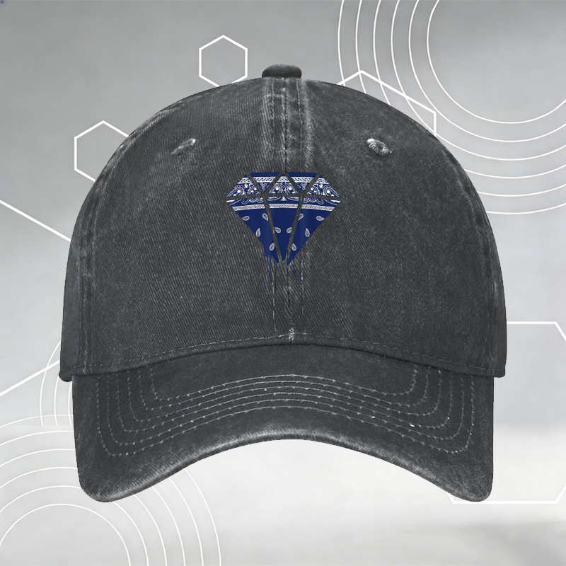 New Baseball Cap with Cute Sleeping Raccoon Print 