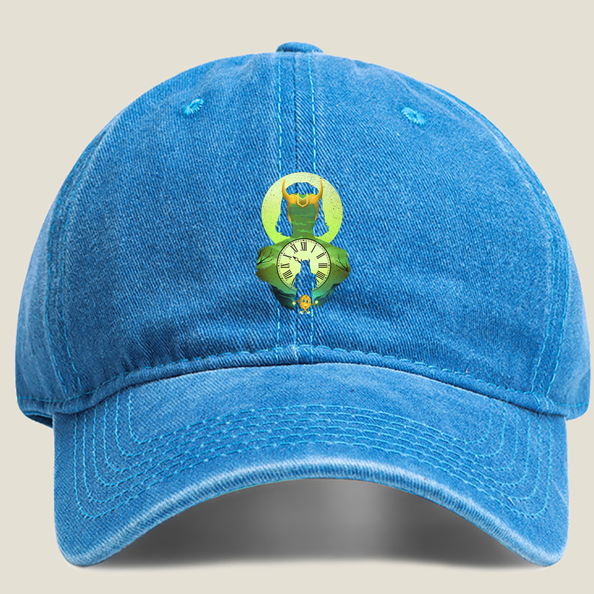 Loki: Time and the Trickster - Washed Denim - Baseball Cap