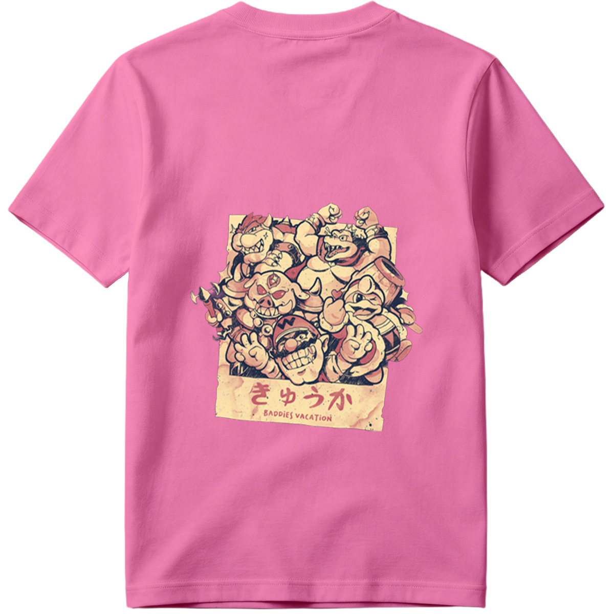 Mario Baddies Vacation - Tee