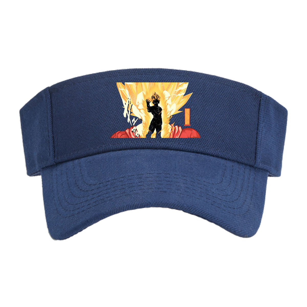 Super Saiyan Transformation: Dragon Ball Z Character in Radiant Aura -  Visor cap