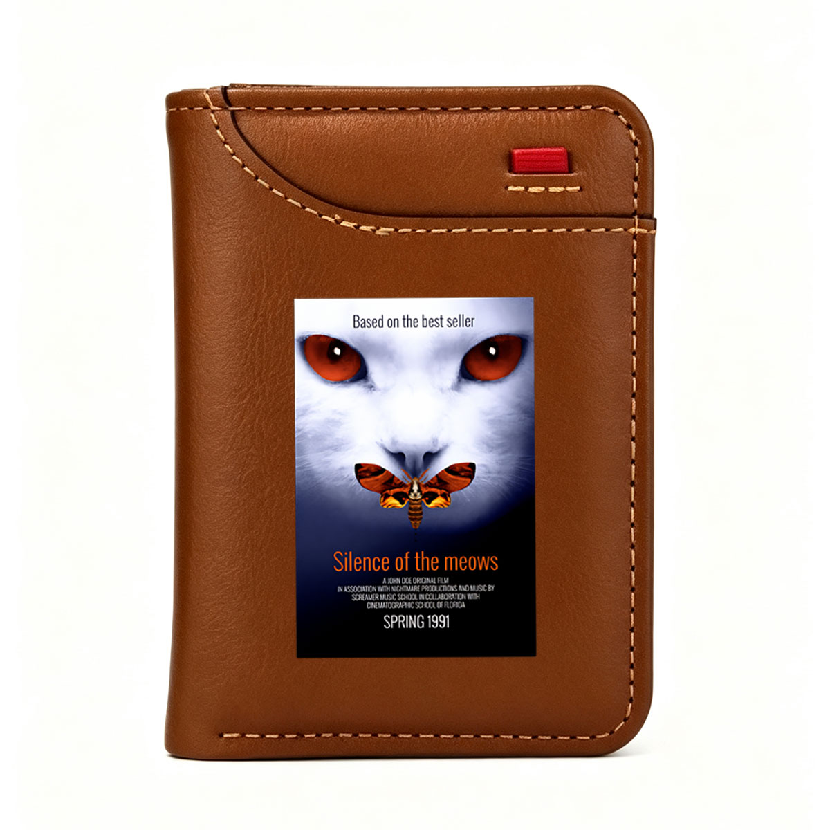 Silence of the Meows: A John Doe Original Film with Nightmare Productions and Screamer Music School, Spring 1991 - Vertical Style Wallet
