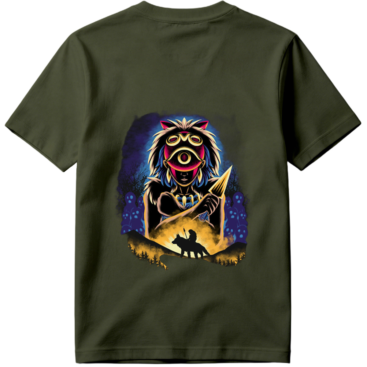 The Legend of Zelda: Mipha and the Wolf Rider - Tee