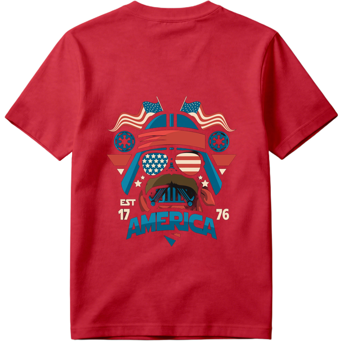 Star Wars Darth Vader America 76 - Tee
