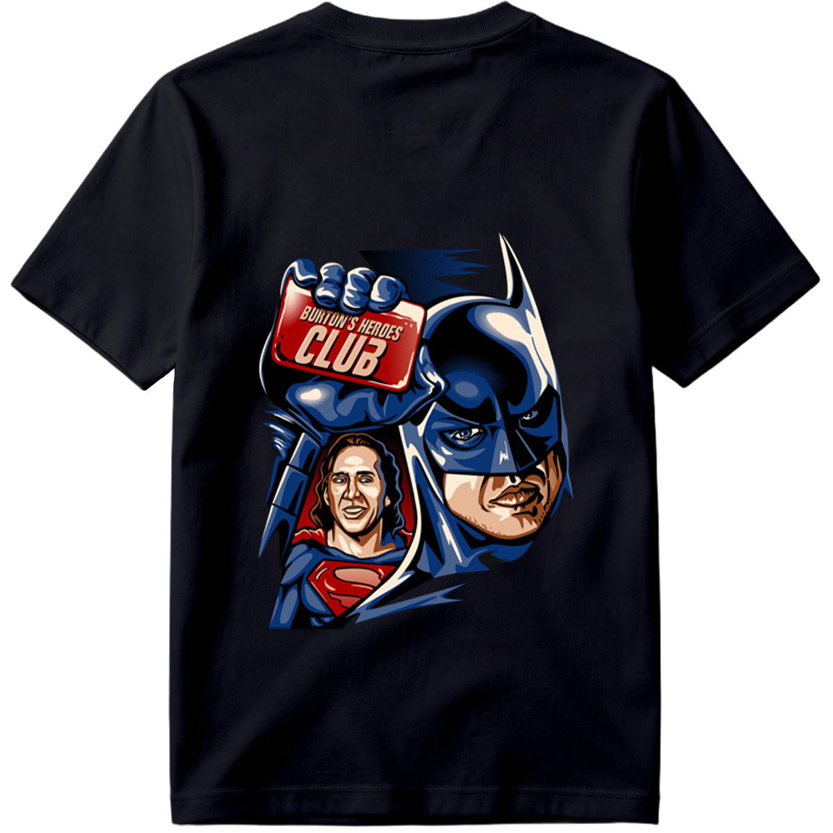 Batman and Superman - Buktun's Heroes Club - Tee