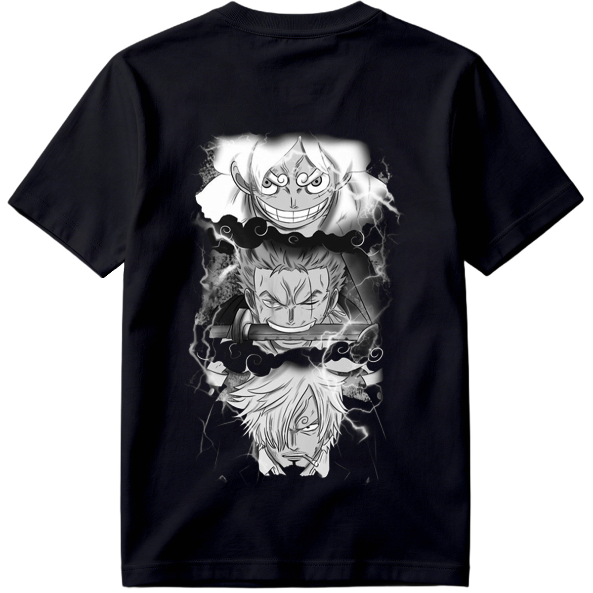 One Piece: Crocodile, Zoro, and Sanji - Tee