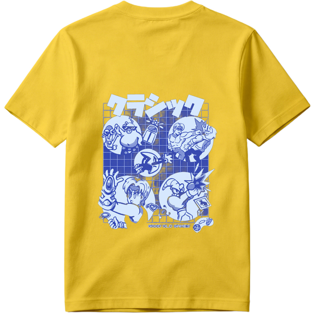 Classic Gaming Characters: Sonic, Knuckles, Tails, and Dr. Eggman - Tee
