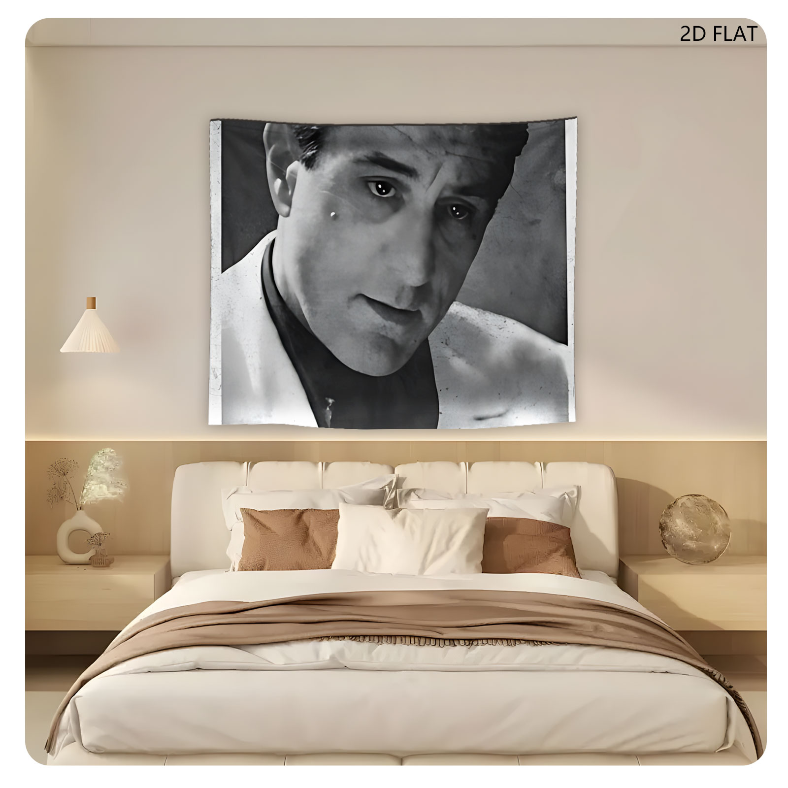 Classic Portrait of a Distinguished Man in a Suit - Tapestry