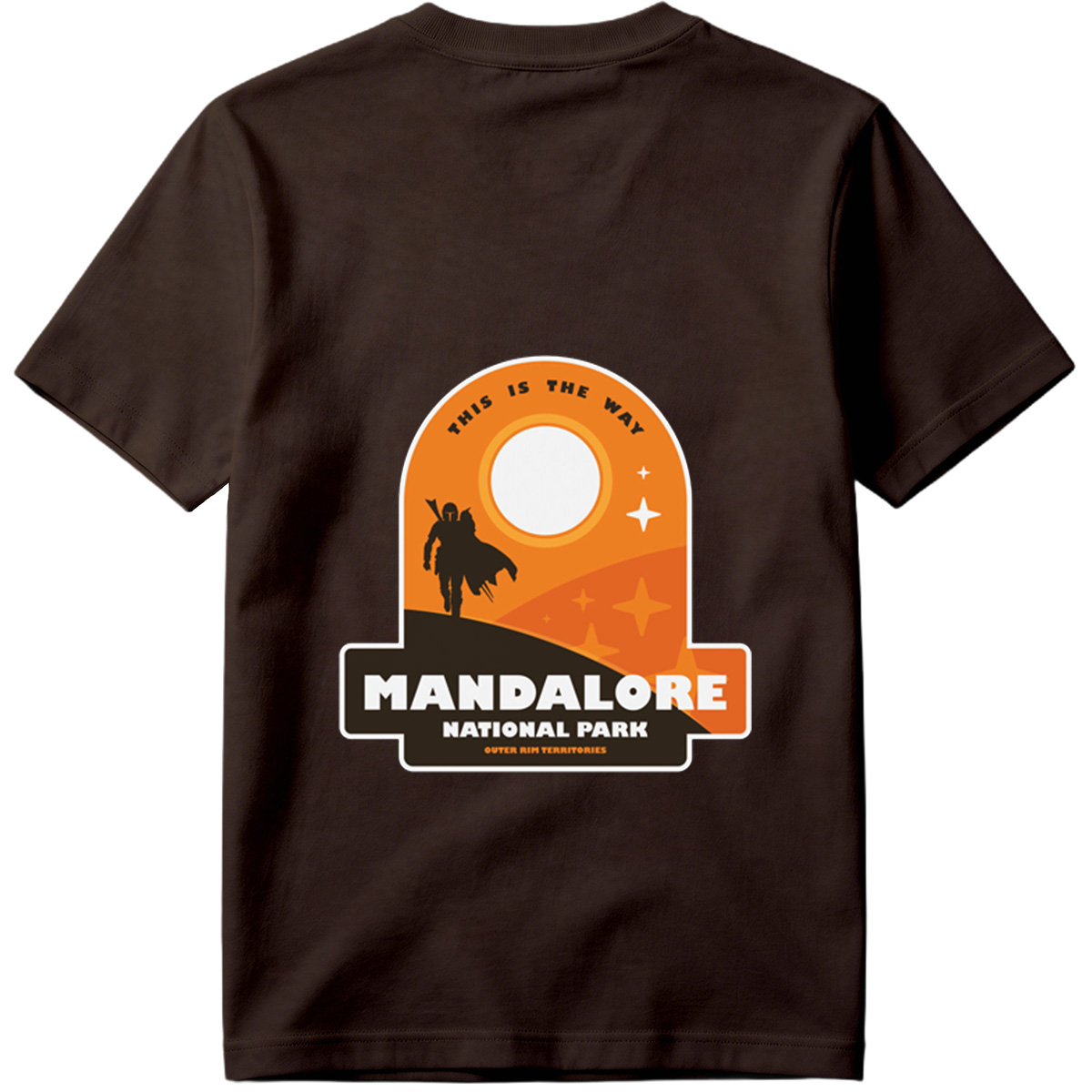 Mandalore National Park: The Mandalorian Walks the Way - Tee