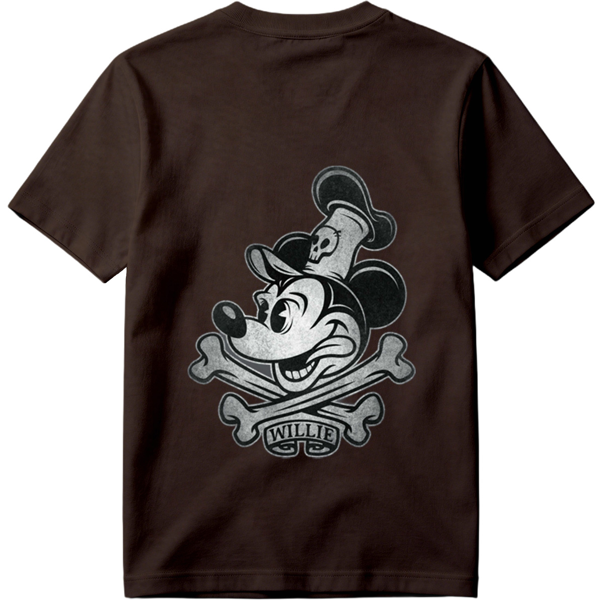 Mickey Mouse Pirate Skull and Crossbones Design - Tee