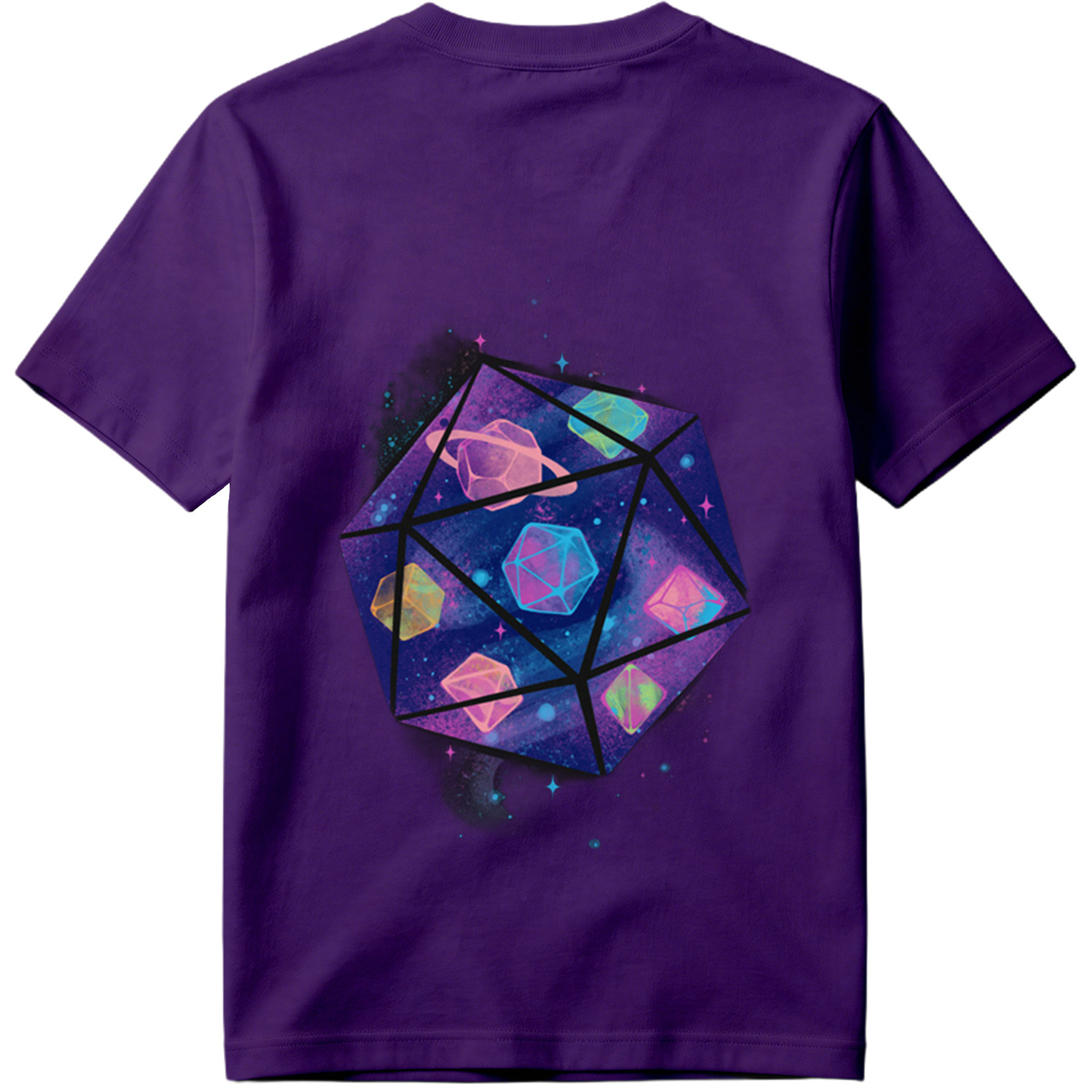 Cosmic Dice: Galaxy Gems and Planets - Tee