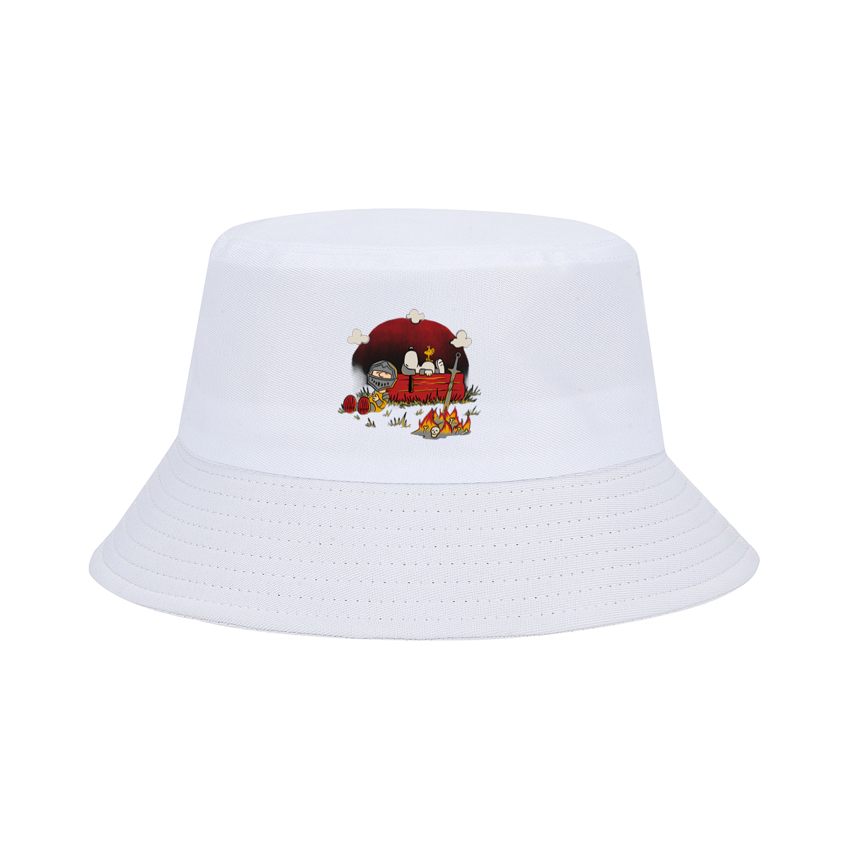 **Title:** Knight and Bone in the Moonlight - Fisherman's Hat