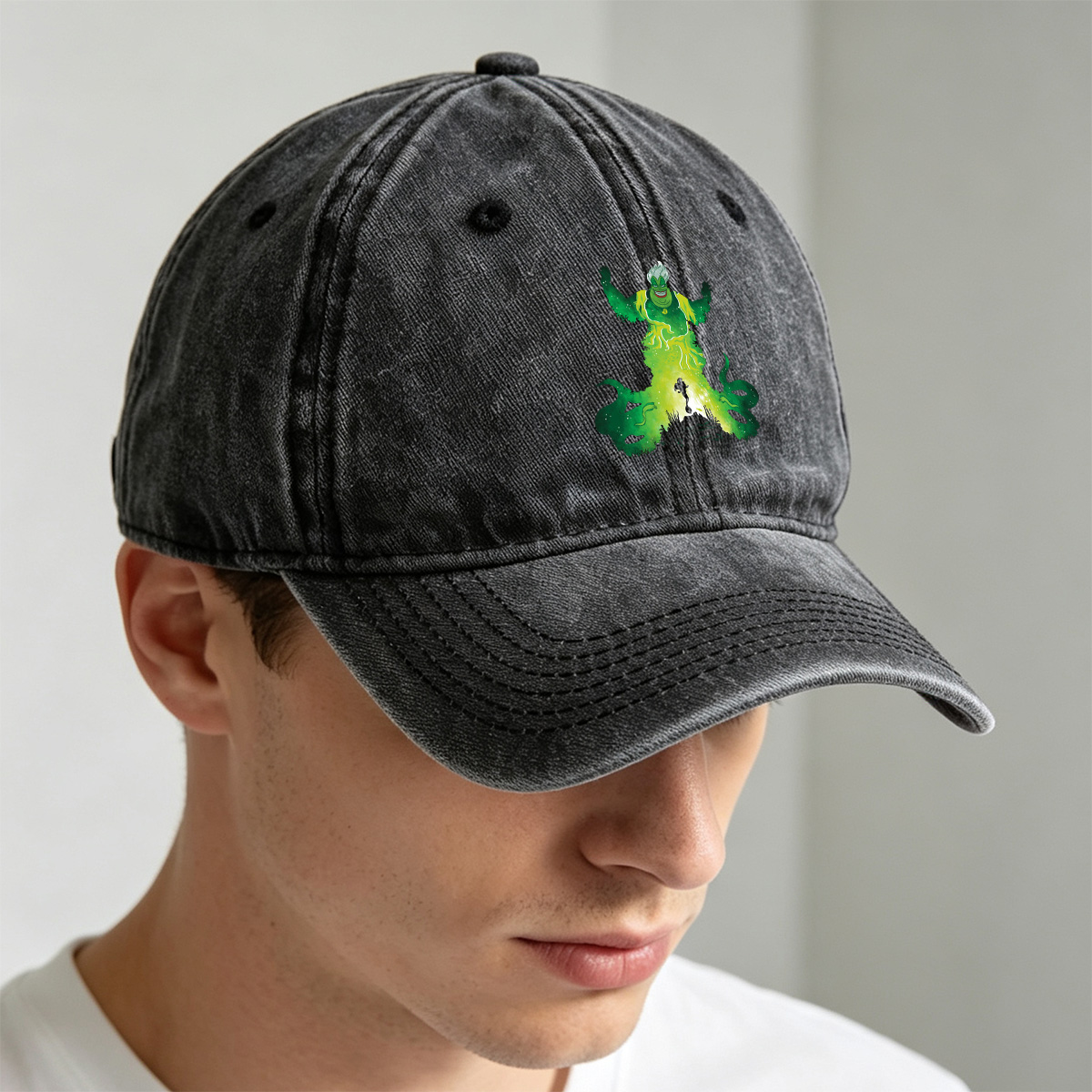 The Little Mermaid: Ursula's Shadow - Washed Denim - Baseball Cap