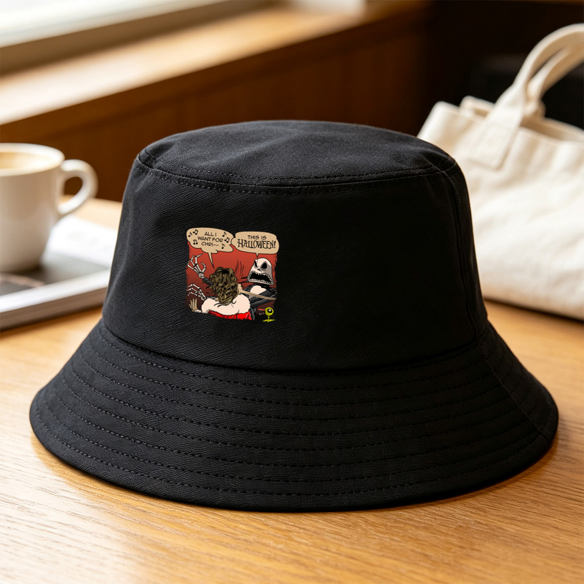 Jack Skellington and Sally - Halloween Surprise - Fisherman's Hat