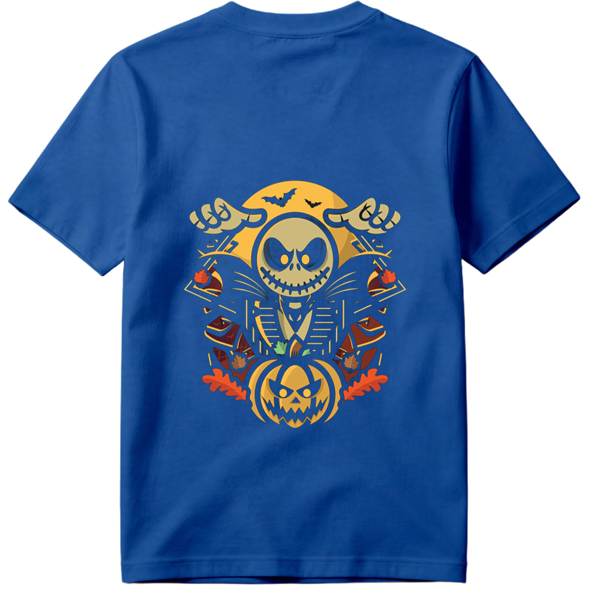 Jack Skellington and Pumpkin King Halloween Design - Tee