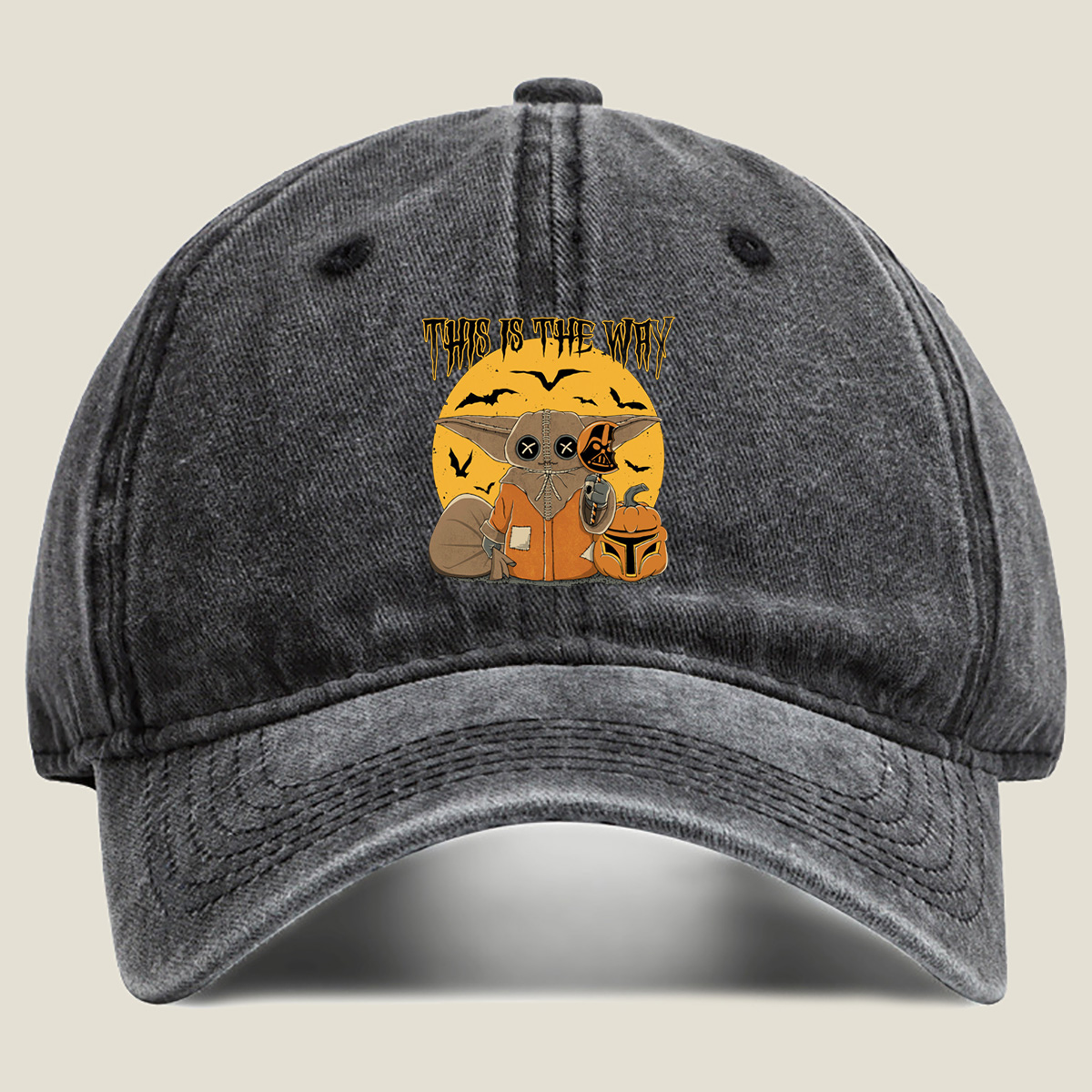 This Is The Way - Baby Yoda Halloween Star Wars Art - Hat