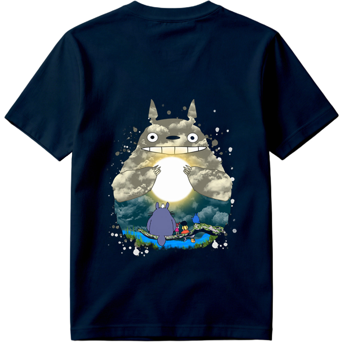 Totoro and Friends Under the Moonlight - Tee
