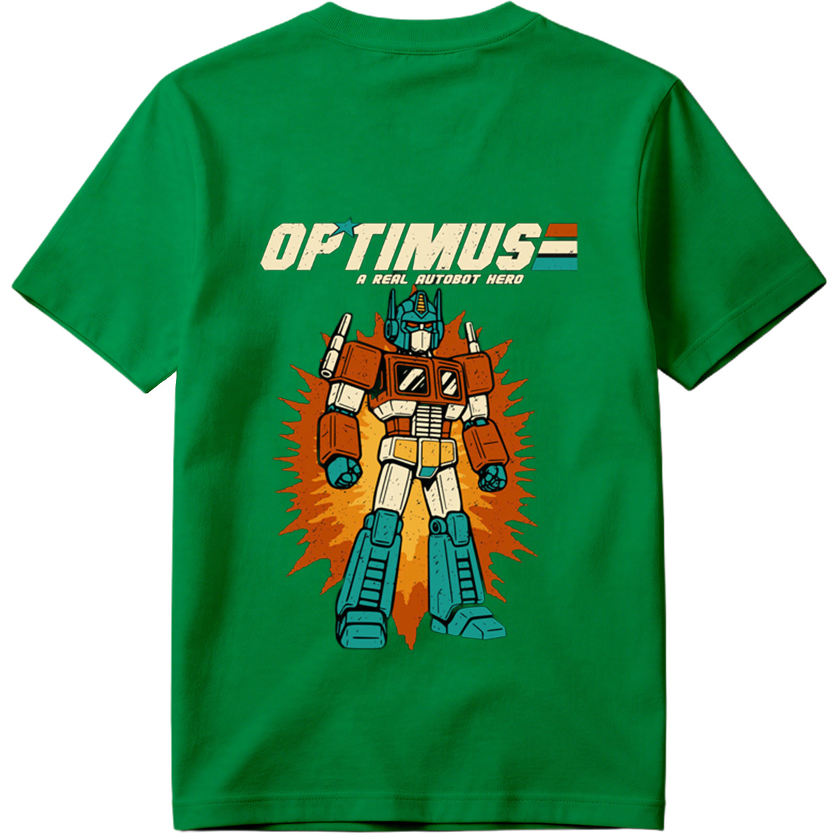 Optimus Prime: A Real Autobot Hero - Tee