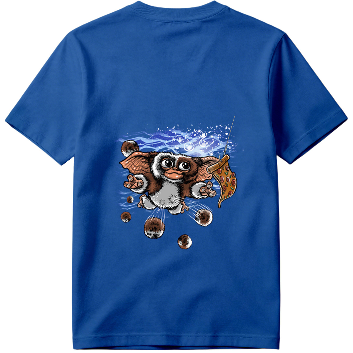 Gremlins - Gizmo with Pizza - Tee