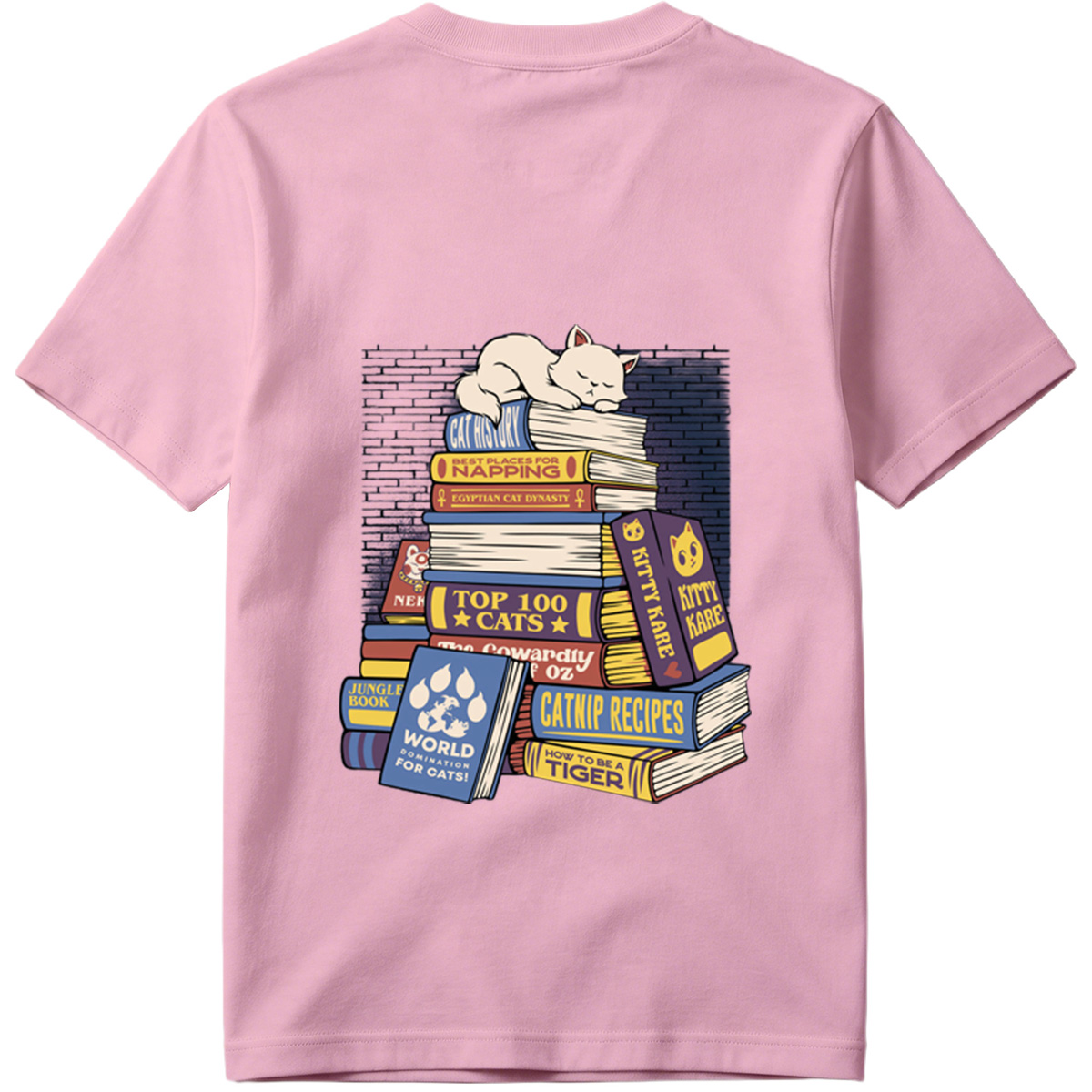 Cat Nap: A Stack of Feline Favorites - Tee