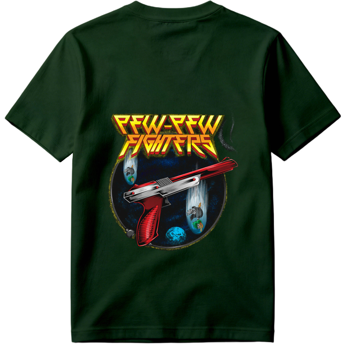 Pew-Pew Fighters: Laser Blasters and Space Ducks - Tee