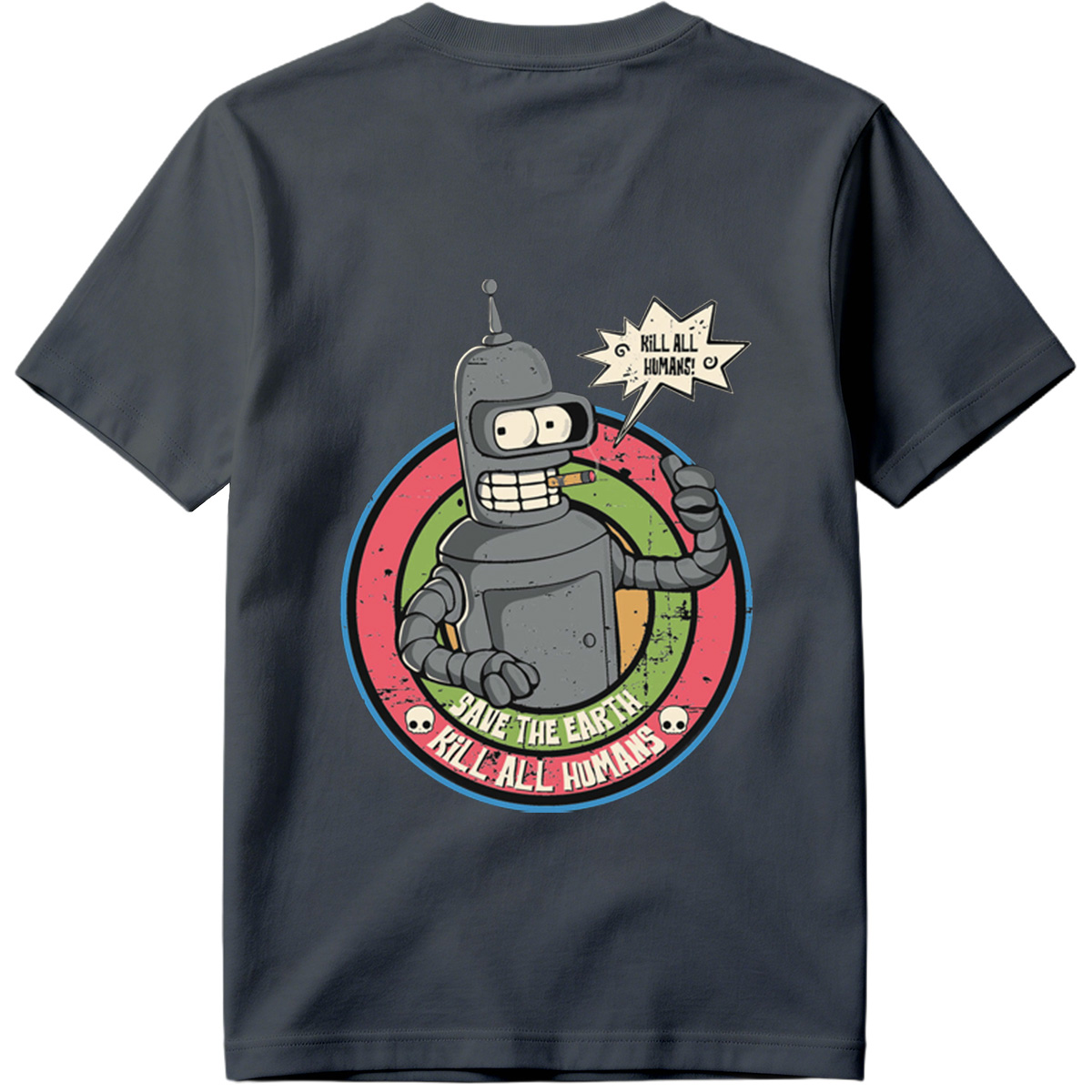 Futurama Bender: Save the Earth, Kill All Humans - Tee