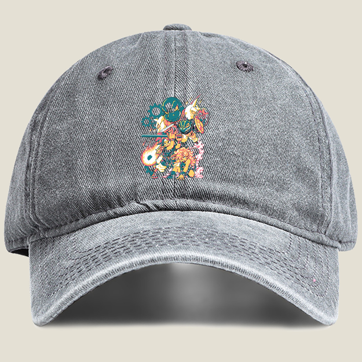 Shovel Knight: The Four Heroes - Washed Denim - Baseball Cap