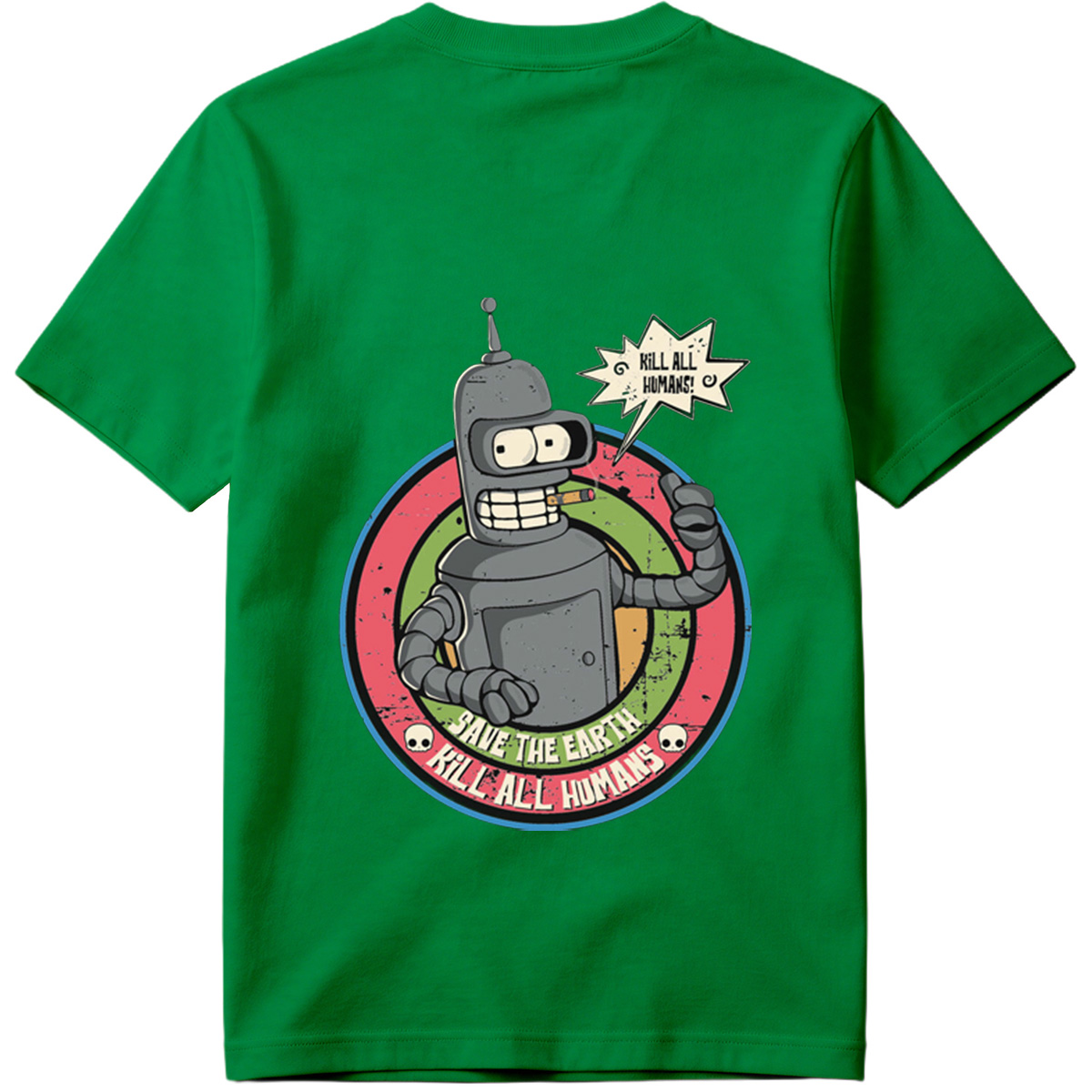 Futurama Bender: Save the Earth, Kill All Humans - Tee