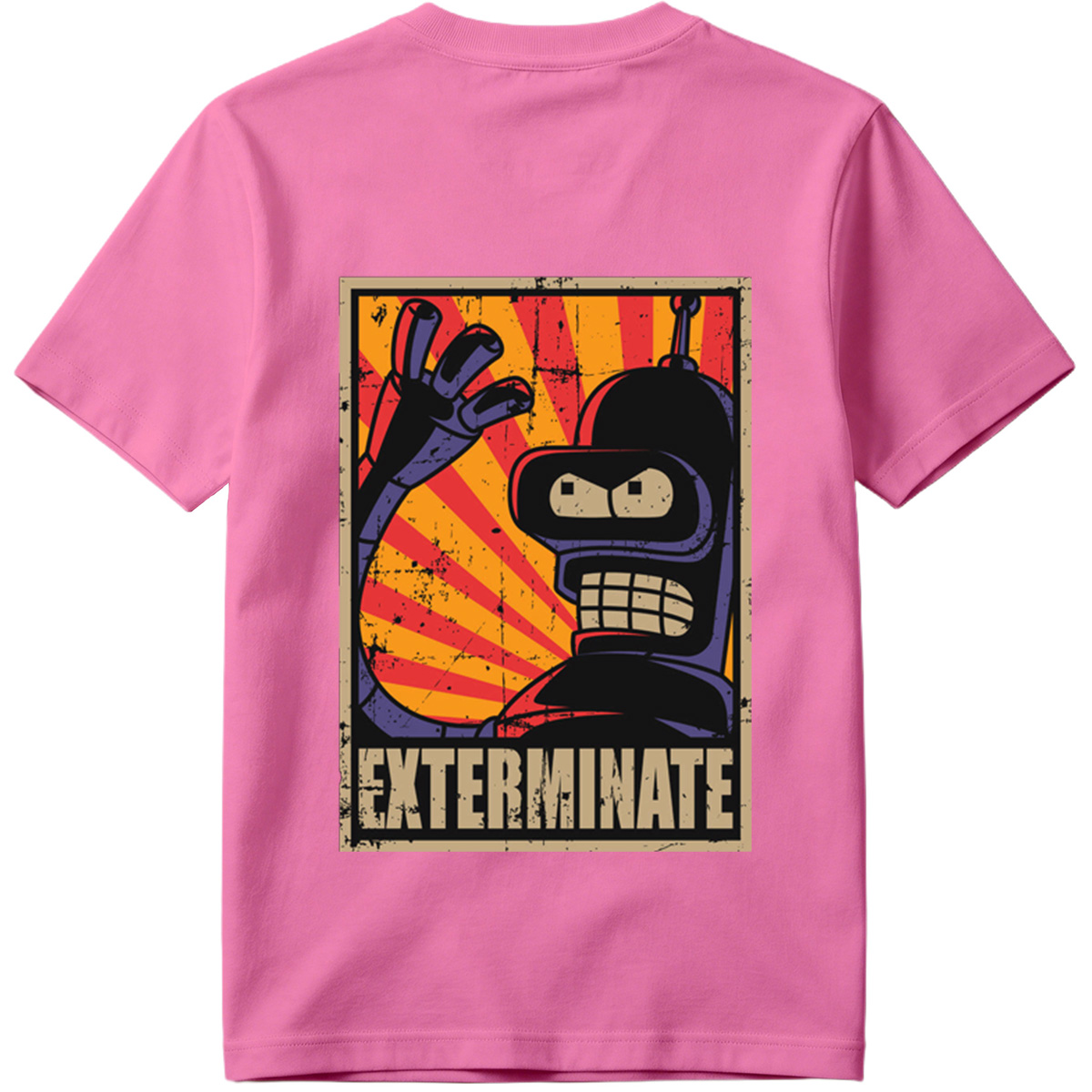 Futurama: Bender Exterminate Poster - Tee