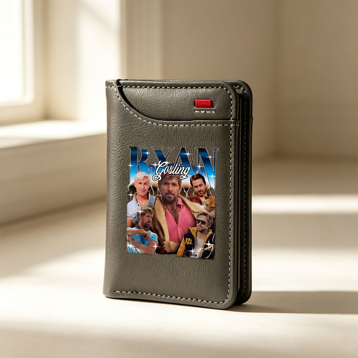 Ryan Gosling: Iconic Roles and Celebrity Moments - Vertical Style Wallet
