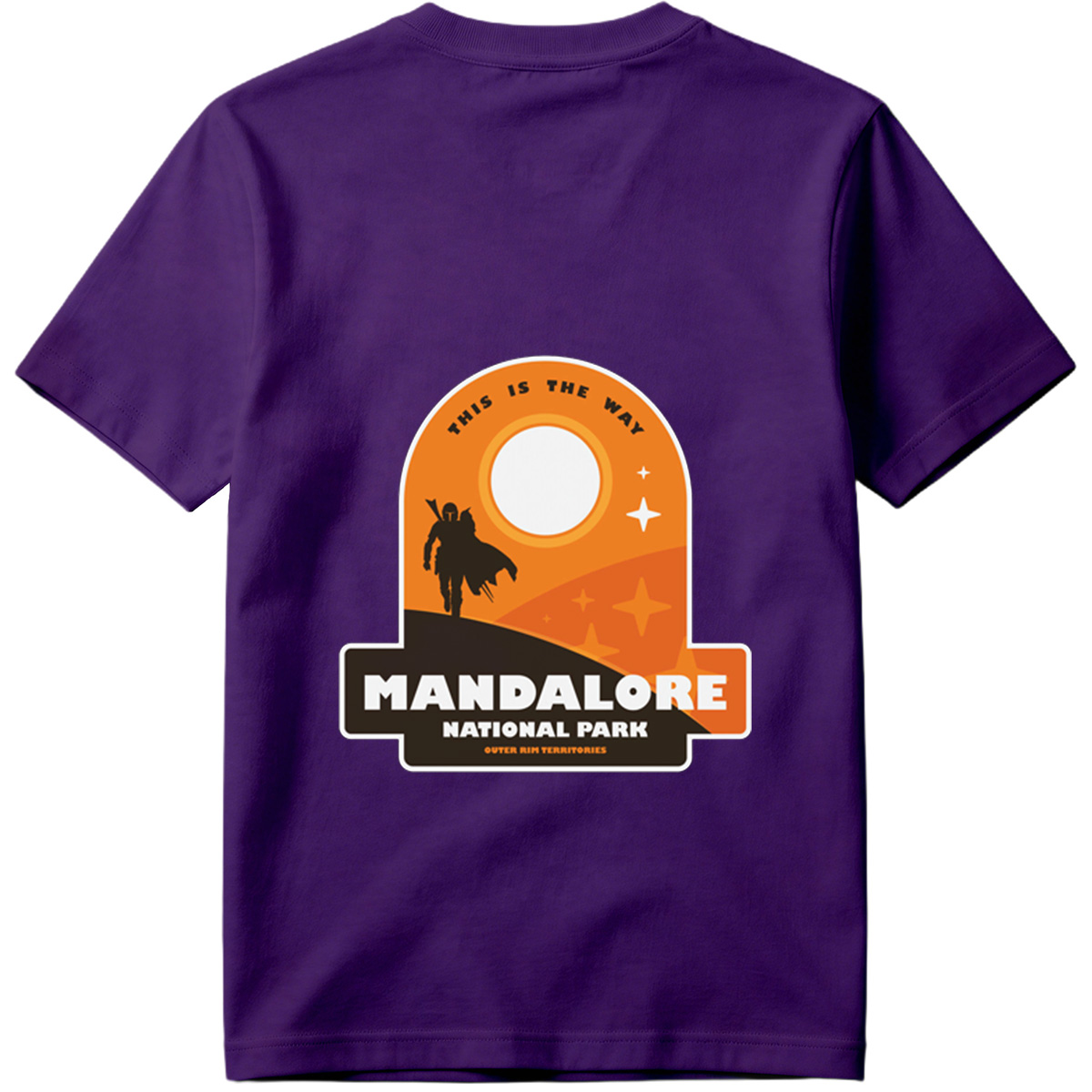 Mandalore National Park: The Mandalorian Walks the Way - Tee