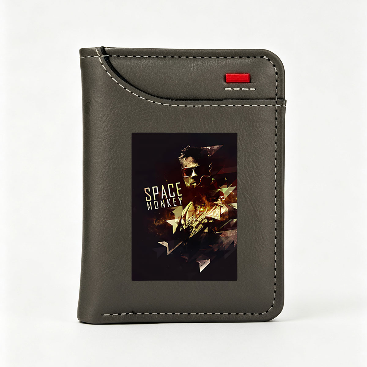 Space Monkey: A Futuristic Portrait of a Mystical Figure - Vertical Style Wallet
