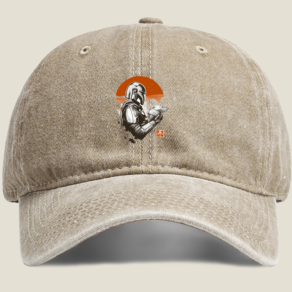 The Mandalorian and Grogu - Washed Denim - Baseball Cap
