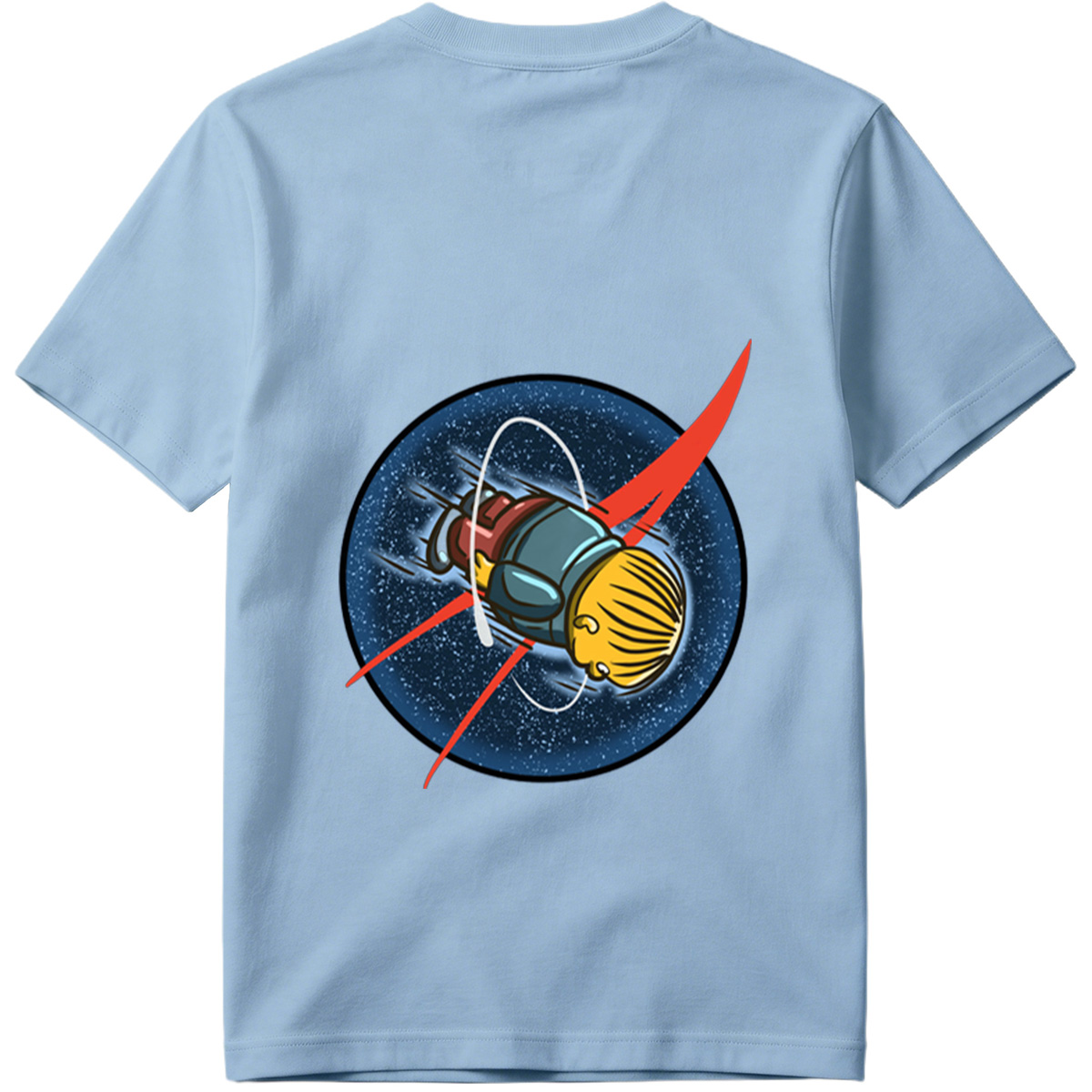 Space Adventure with a Robot Astronaut - Tee