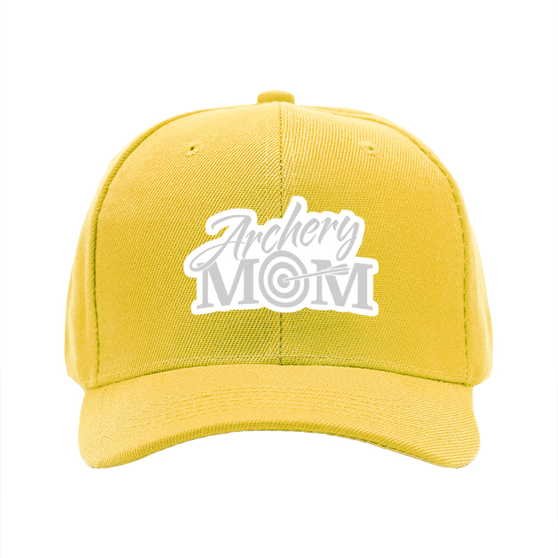 1pc New Baseball Cap Archery MOM Print Design Unisex Adjustable Hat for Outdoor Activities and Sports Fans Adults
